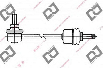 DJ PARTS dl1153 -  Тяга / стойка, стабилизатор